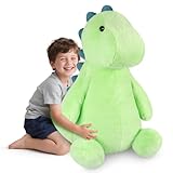 SuzziPals Giant T rex Plush Toys 30', Jumbo Soft Dinosaur Stuffed Animals, Giant Stuffed Animal Dinosaur Toys for Stress Relief & Sleep Aid, Huge Cuddly T rex Plushies Gift for Kids Adults