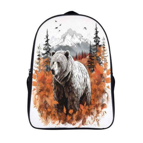 Cartables scolaires ours dans la forêt pour accompagner les sorties scolaires et voyages