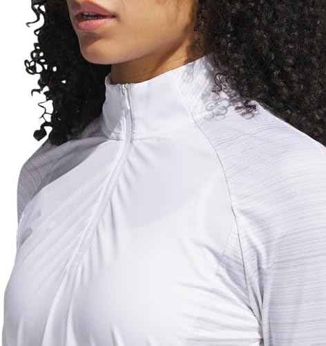 adidas Women's Ultimate365 Quarter-Zip Mock - Image 3