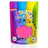 ifergoo Pink Air Dry Clay, DIY Creative Modeling Clay for Kids, Super Light Magic Clay for Kids Age 3-12, Safe & Non-Toxic, Molding Clay for Sculpting, Great Gift for Boys & Girls