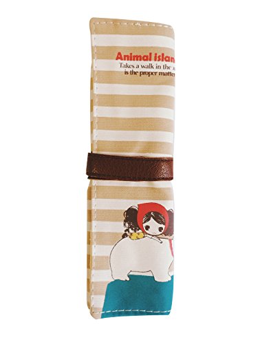 NOVAGO® Estuche enrollable ( Beige y Blanc o )