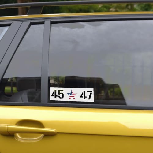 Image of (3pcs) 45 47 Decal Bumper, 45 47 Decal Sticker 5 inch Die-Cut Waterproof Vinyl Sticker for Laptop Water Bottle Phone Window Helmet Car 5 Inches