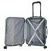 Imagen de Maleta de cabina 55x40x20 de Viaje rígidas trolley con 4 ruedas dobles para