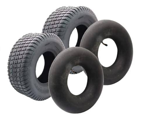 2x SECURA Reifen 13x5.00-6 inkl. Schläuche mit Winkelventil TR87