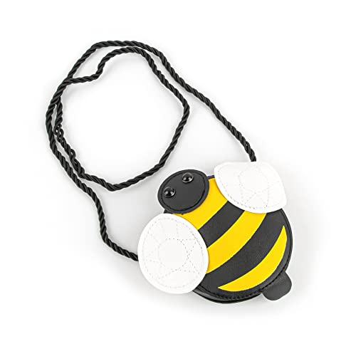 AUEAR, Cute Bee Cross Body Bag Wallet Pouch for Women Female Yellow