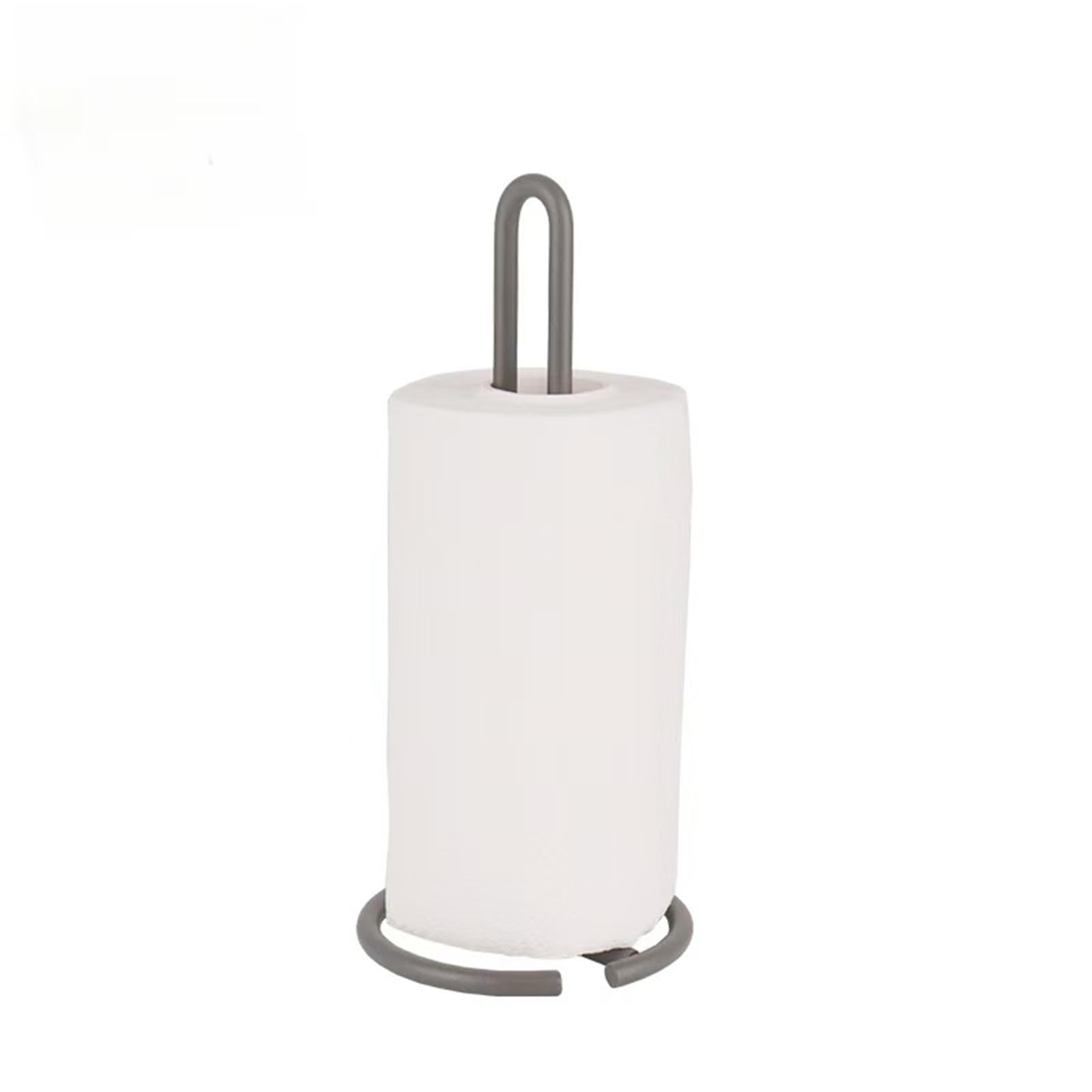 Kitchen Roll Holder Vertical Dining Table Tissue Roll Stand Rack for Countertop Bathroom