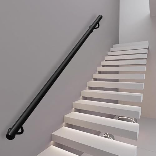 Rampe d'escalier extérieure et intérieure pour entrée de villa - 2