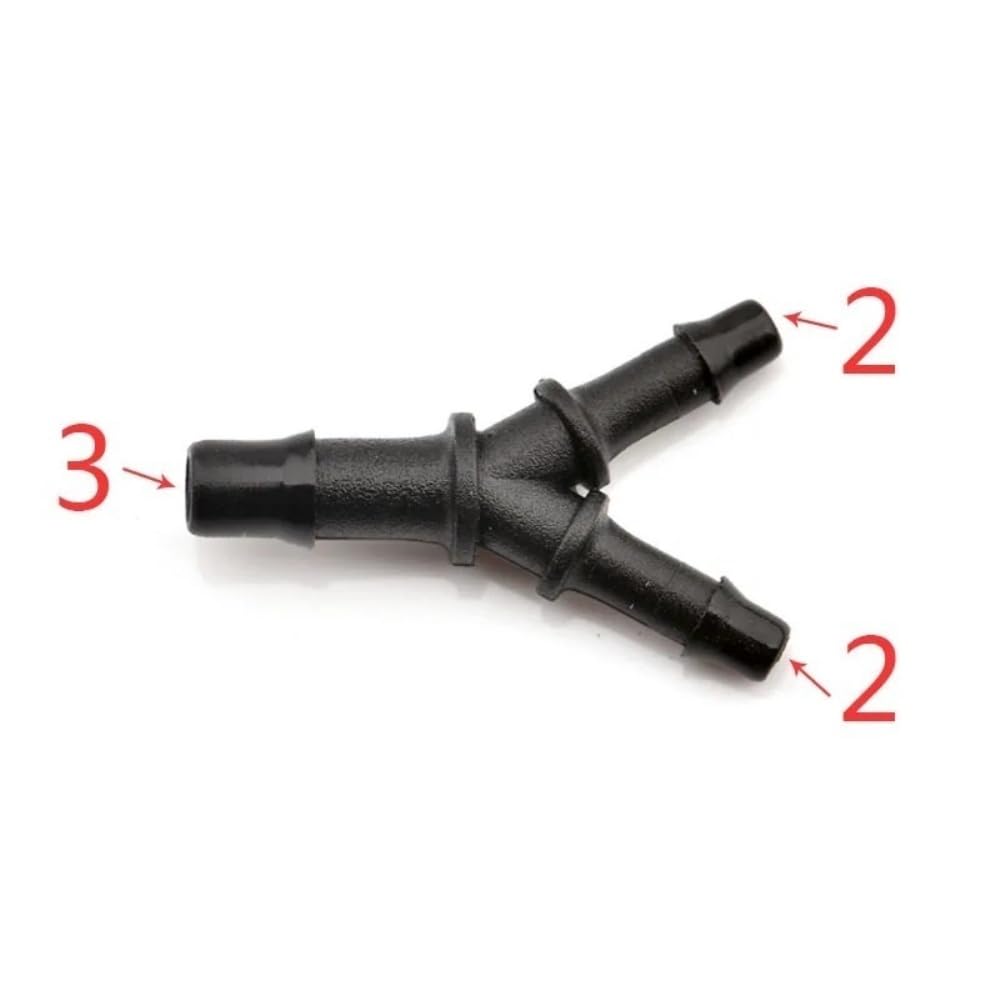 Conector de Tubo de Tinta de 20 Piezas Compatible con máquina Flated(D)