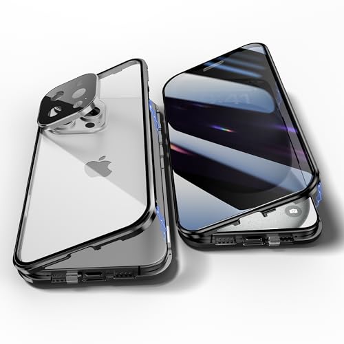 Coque iPhone 16 Pro anti-peeping pour protéger votre vie privée au bureau et dans les transports