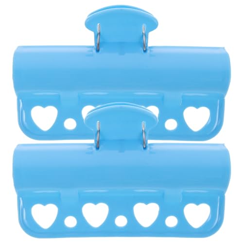 Cabilock 2個 プラスチック 洗濯バサミ 頑丈 耐久性 洗濯物 衣類 ピン クリップ テーブルクロス クリップ 寝具 シート クリップ 強力 グリップ 滑り止め 衣類 固定具 クリップ服7ピン 頑丈 屋外用