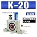Pneumatic Vibrator GT-8/10/13/16/25 Lower bin Industrial oscillator Small Turbine Vibrator air Hammer(K 20 Ball Type)