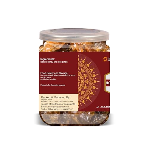 Honey Gulkand 500 Gram en envase hermético miniatura 2