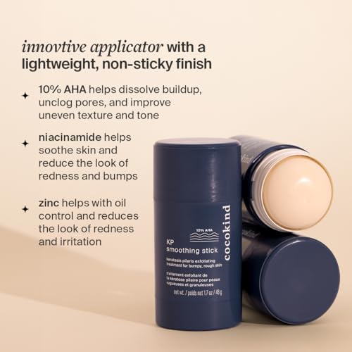 image for Cocokind KP Smoothing Stick, Mess-Free Keratosis Pilaris Bump Body Scr