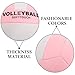 BESPORTBLE Soft Volleyball for Indoor Practice Durable Training Ball for Youth and Adults for Gym Sports Training and Competitive Play Bright Design for Easy Spotting