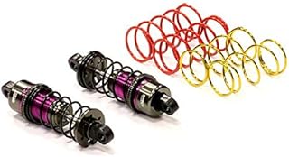 Integy RC Model C23831PURPLE Billet Machined XSR7 Shock Set for 1/10 Touring Car & Drift Car (L=56mm-59mm)
