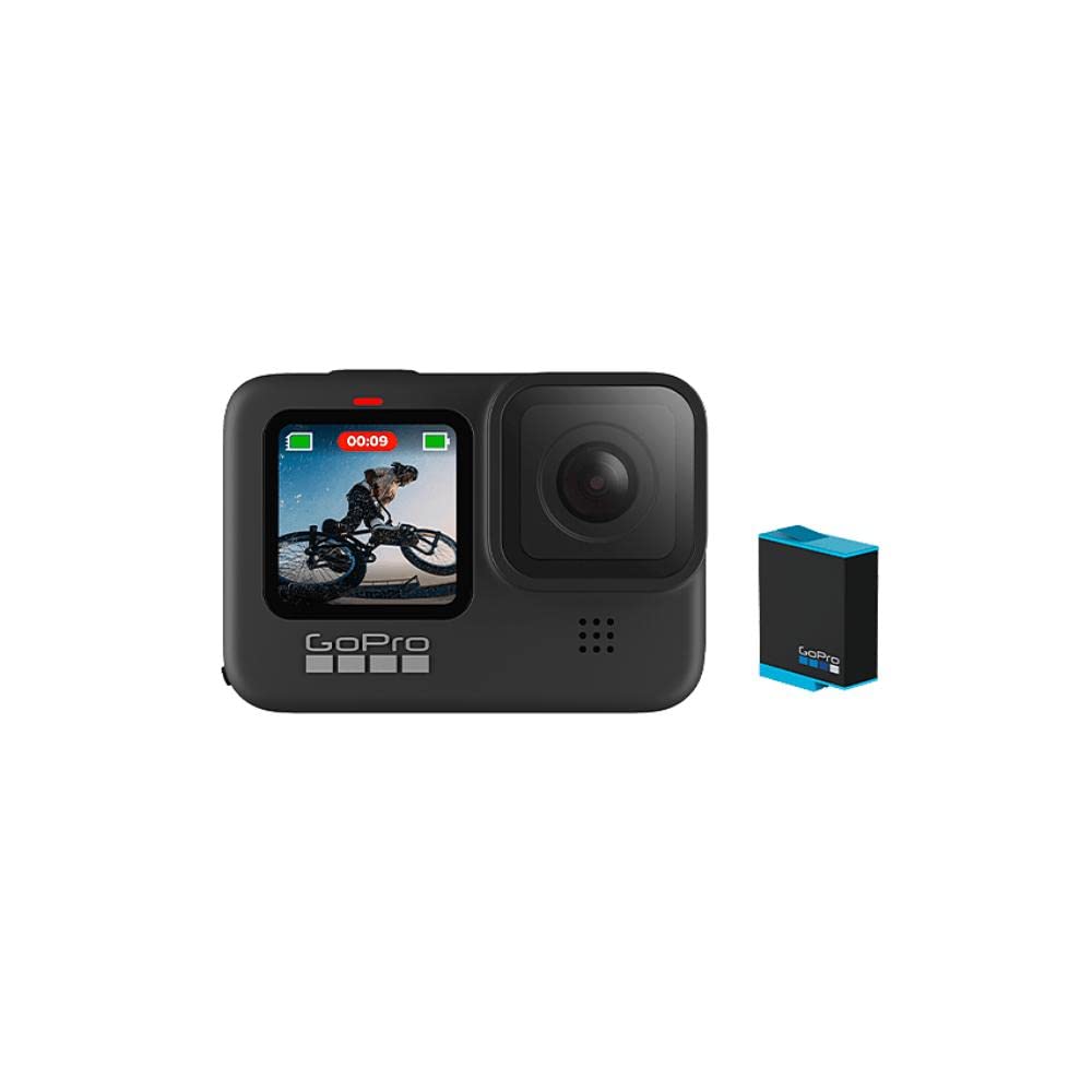 Câmera GoPro HERO9 Black à Prova D'água com LCD Frontal, Vídeo em