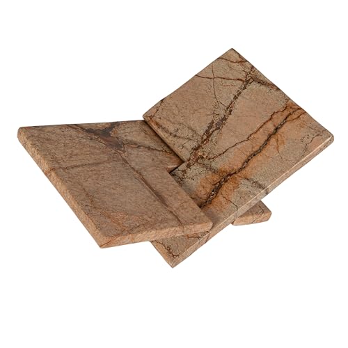 Image of Bloomingville Decorative Marble Book Holder, Forest Brown