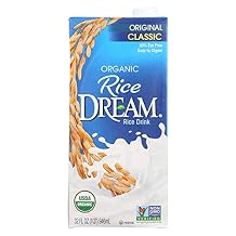 RICE DREAM Classic Original Organic Rice Drink, 32 fl. oz. Pack of 12