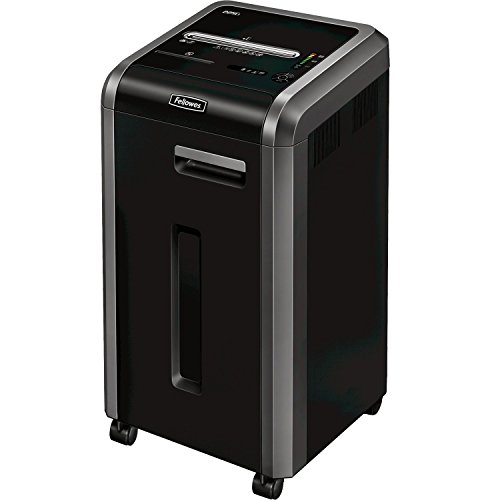 Purchase Fellowes 3825001 Shredder,Cross-Cut,20 Sht Cap,17-3/4″x17-1/8″x31″,BK/SR