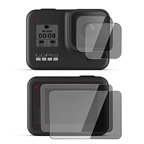 Image of FCS 9h Anti Shock Front Back Screen Guard Screen Protector for GoPro Hero 8 | Transparent | Set 5