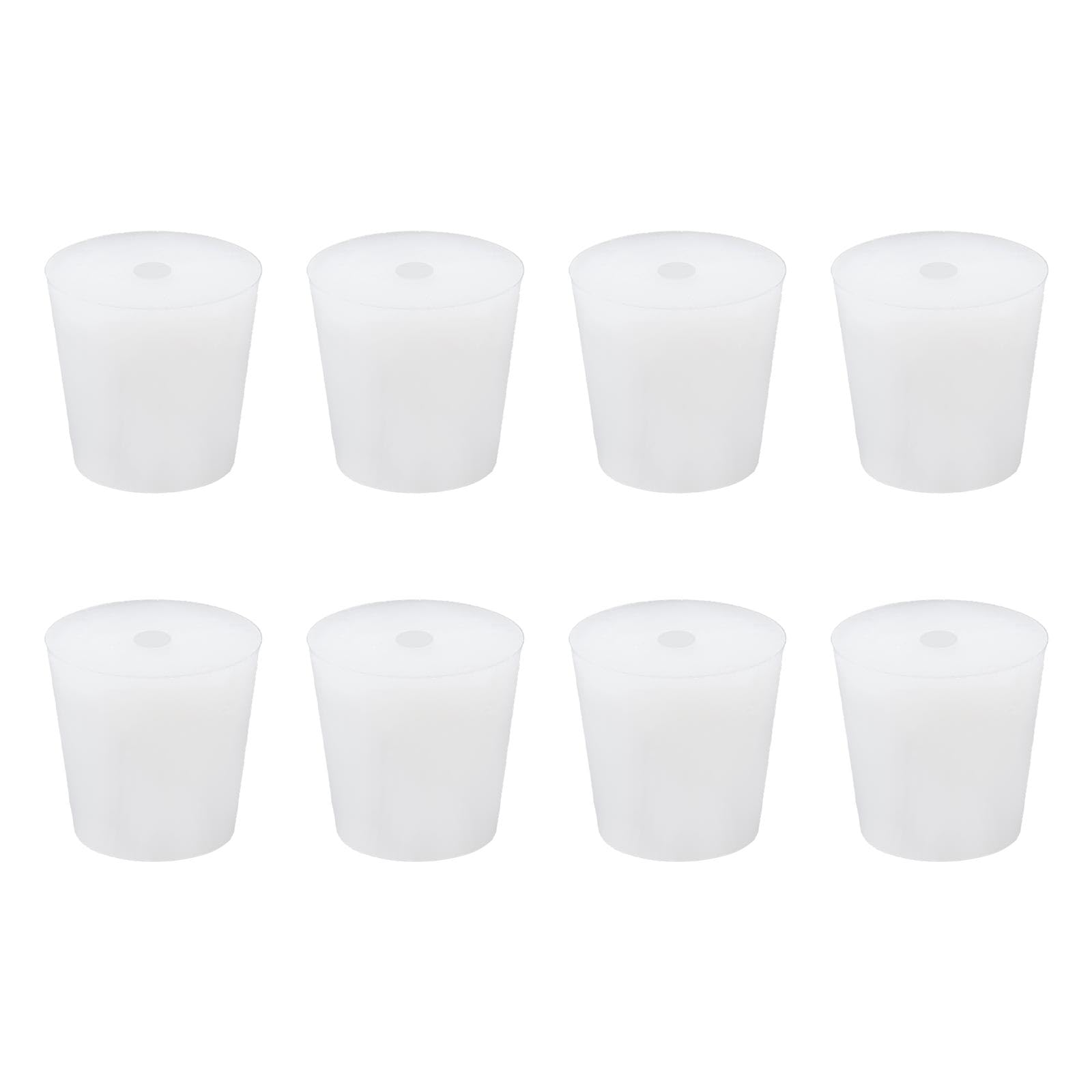Bouchons en silicone pour verrerie de laboratoire et flacons de chimie