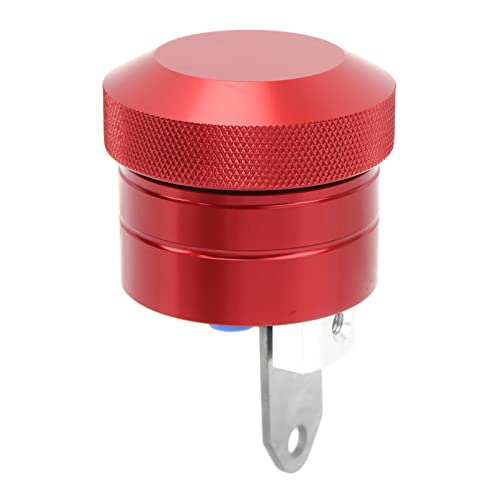 Aramox Graisseur de Chaîne de Moto, Graisseur de Chaîne de Moto, Système de Lubrification de Chaîne Robuste et Durable Universel pour Moto et Vélo (Rouge)
