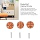 Cyrank Basketball-Schrank-Schubladen-Türgriffe, 6er-Set, Kugeltyp, Einzelloch, für Kinder, Kommoden, Schubladen, Schreibtischgriffe, Sport, Kinderzimmer, Küche, Schlafzimmer, Dekoration
