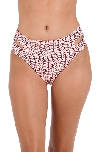Bas de maillot La Blanca Keyhole Hipster haut de gamme pour femme - 4