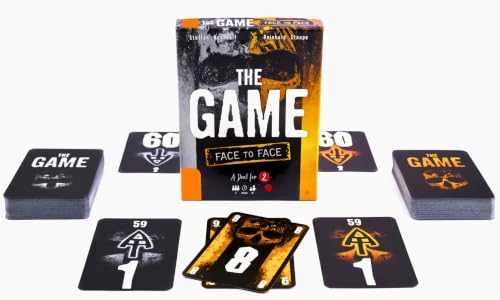 Image of Tickles The Game Face to Face Card Game - Strategic Duel for 2 Players | Fast-Paced Number Strategy & Competitive Game for Kids, Teens & Adults (Ages: 8+ Years, Players: 2)
