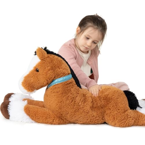 MaoGoLan Large Horse Plush Toy