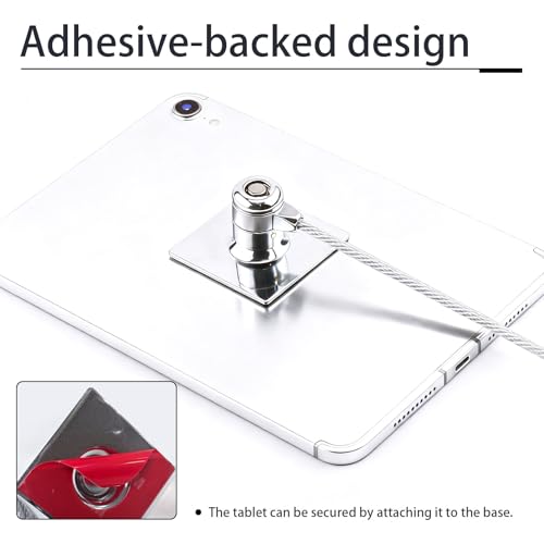 Vxiwscy Candado de Seguridad para Portátiles con Cable de Acero de 2m y Llave, Compatible con Computadoras, Smartphones y Tabletas, Protección Antirrobo para Dispositivos Electrónicos (1) - imagen 4