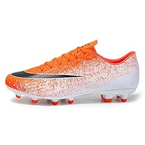 voetbalschoenen voor jongens Voetbalschoenen Low Cut Mannelijke Jeugd Inkjet Design Fg Outdoor Sport Spike Football Shoes Cleats Atletiek Tieners Trainingsschoenen Professionele Unisex grondtennis