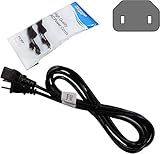 HQRP 10ft AC Power Cord Compatible with Definitive Technology ProSub 600 800 1000 Subwoofer Mains...