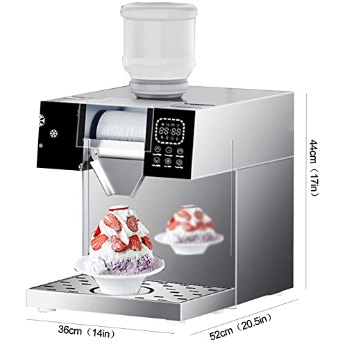 Snow Cone Machine Countertop1300/1600W, Kompakter Crushed Ice Maker, 390/520LBS Pro Tag, Selbstreinigende Und… – Bild 8