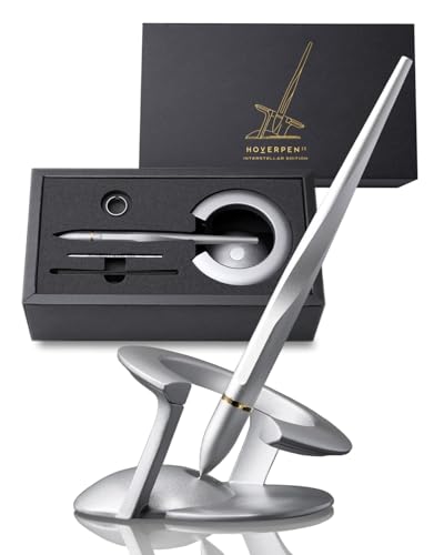 novium Hoverpen Interstellar スターライトシルバー ホバーペン ボールペン 油性 ギフトボックス入り ビジネス ギフト 仕事 昇進祝い 上司 キャリアアップ 転職 航空宇宙用合金製 ノヴィウム