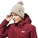 Price comparison product image Jack Wolfskin Unisex Adult Stormlock Pompom Cap - Birch, 56-61 cm