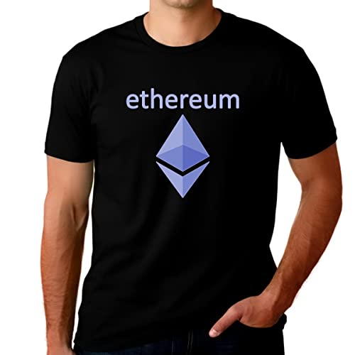 Fire Fit Designs Plus Size Crypto Shirts for Men Ethereum Shirt Crypto Shirt Crypto Gifts HODL Shirt Ethereum Shirt