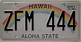 Material: Metall Hawaii Schild