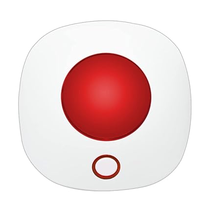 Boyadka Wireless Siren, 433MHz Indoor Alarm Tuya High Decibel Security Alarm, Flash Strobe Burglar Siren Alarms for Boyadka Home Alarm System