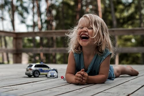 Dickie Toys VW Tiguan R-Line Polizeiauto (25 cm) mit Licht & Sound - Lizenziertes Polizei-SUV Spielzeug ab 3 Jahre, inkl. Batterien - 203714013