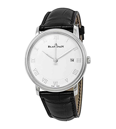 Blancpain Villeret Automatic Men's Watch, Stainless Steel, White Dial, 6651-1127-55B 41frKMpP9OL
