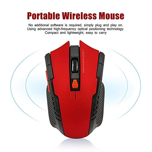 WH109 Mouse ottico wireless portatile 2,4 GHz con