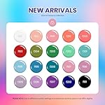 Beetles Gel Nail Polish Set, 23pcs Gel Polish Kit, 20 Colors Pink Green Blue Uv Gel Polish with Base Top Coat, All Season Manicure Tools for Beginners Nail Art Home Gift for Women - Image 2