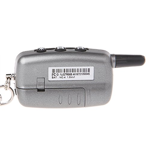 Porte-clés avec télécommande LCD pour alarme StarLine A6 - Boîtier de remplacement PENG - 7