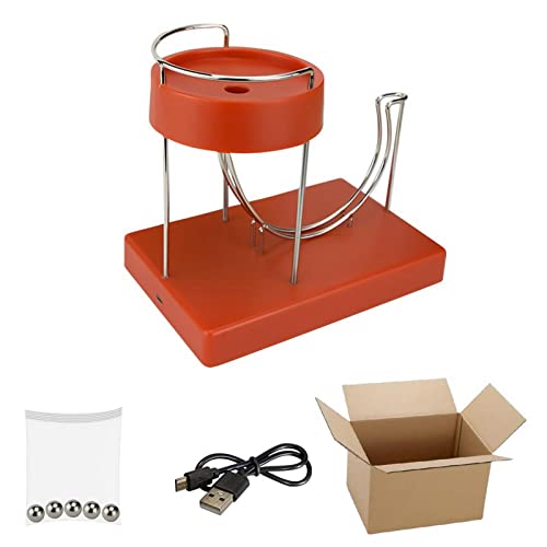 Image of SECRET DESIRE Perpetual Motion Toy - Science Toy for Home Decoration & Physics Education - Red