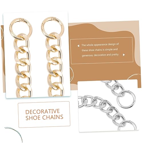 Chaîne décorative pour chaussures accessoires DIY pour claquettes - 6