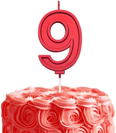 JEKUGOT 30th Birthday Candles For Cakes, Number 30 Candle, Gold Candle, Cake Candles Cake Topper