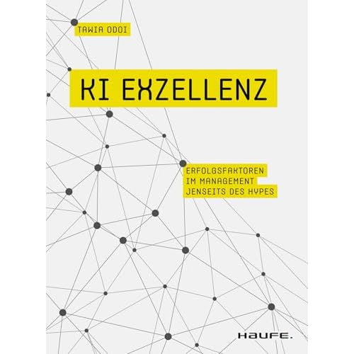 KI Exzellenz: Erfolgsfaktoren im Management jenseits des Hypes. Zukunftstechnologien verstehen und künstliche Intelligenz erfolgreich in der Arbeitswelt nutzen. (Haufe Fachbuch)