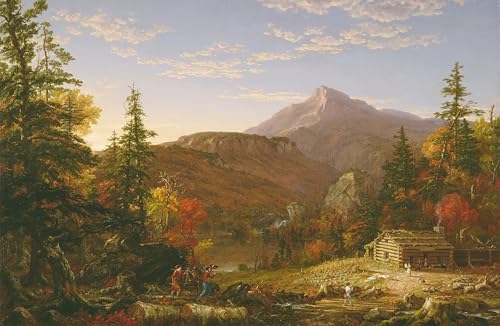 Tableaux graffiti art mural moderne Thomas Cole impression poster 60x90