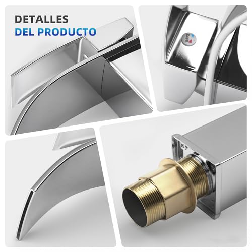 Mezcladora monomando para lavabo 5 Imagen adicional